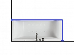 Карниз для ванны Aquatika  Плазма  190x80