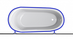 Карниз для ванны Astra-Form  Роксбург  170x79